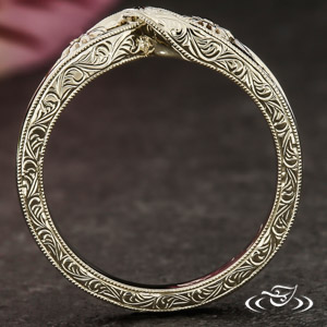 non-stone halo rings